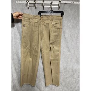 VTG 5ive Jungle Jeans Men's 40X31 Beige Y2K Hip Hop Baggy Streetwear Denim Skate